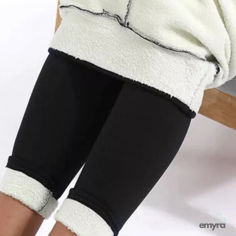 Emyra Sherpa Astarlı Termal Tayt | Sıcak Tutan & Vücut Şekillendirici