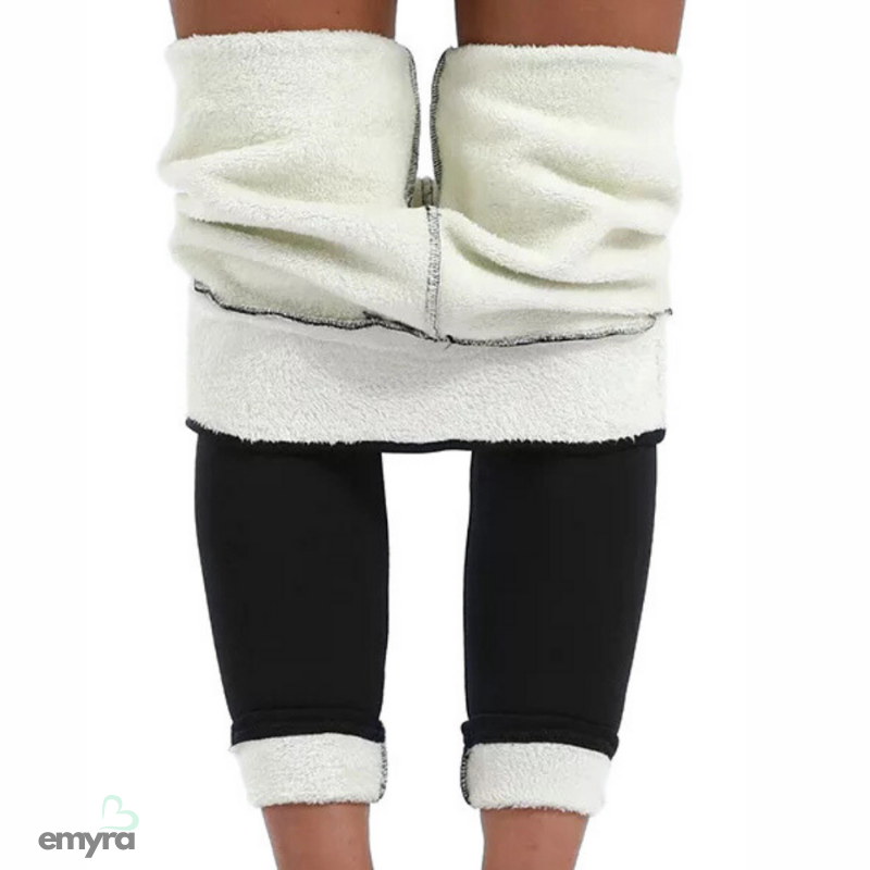 Emyra Sherpa Astarlı Termal Tayt | Sıcak Tutan & Vücut Şekillendirici