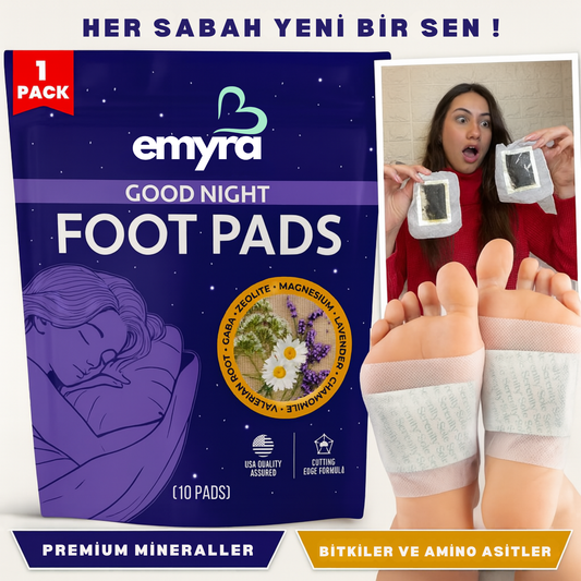 Emyra Good Night Foot Pads / Her Sabah Yeni Bir Sen !
